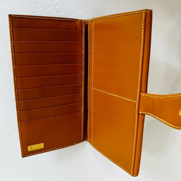 AUTH GUCCI MICRO GG LEATHER AND CANVAS LONG WALLET MADE IN ITALY 035.922.0294 - Picture 11 of 15